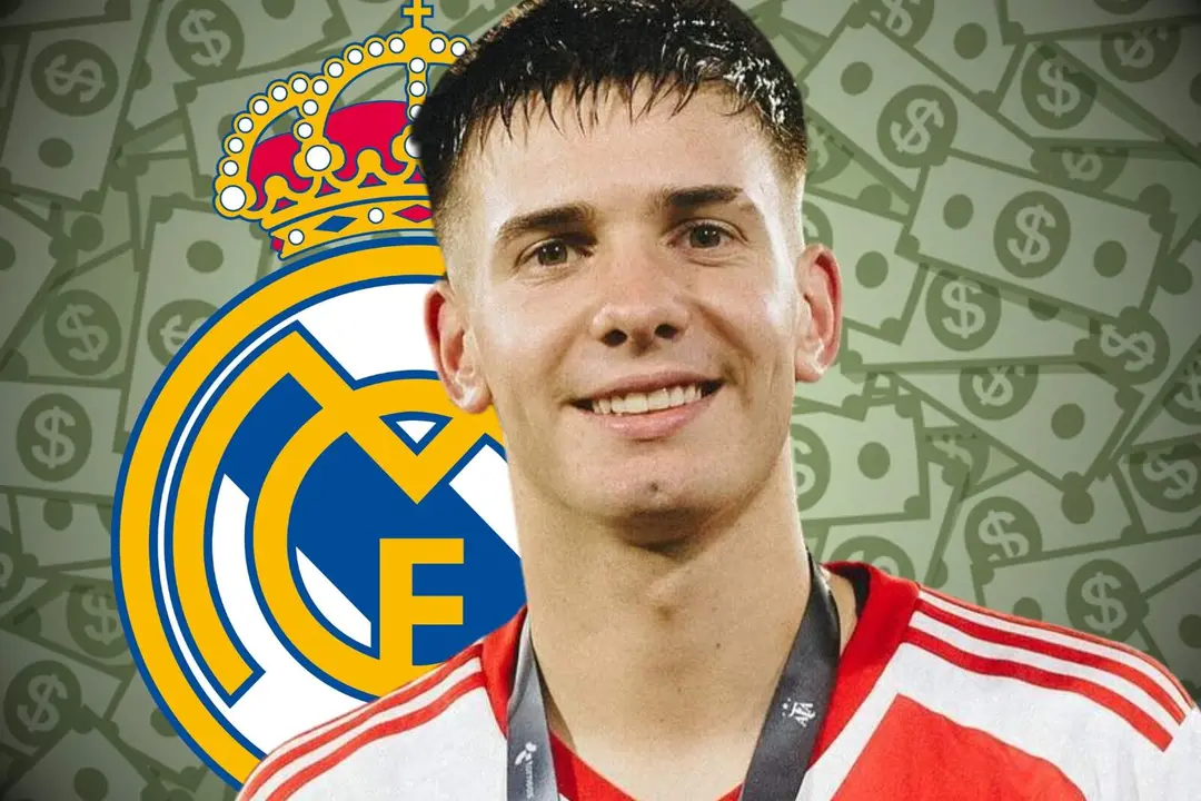 Mastantuono deja al fichaje del Madrid en el banquillo