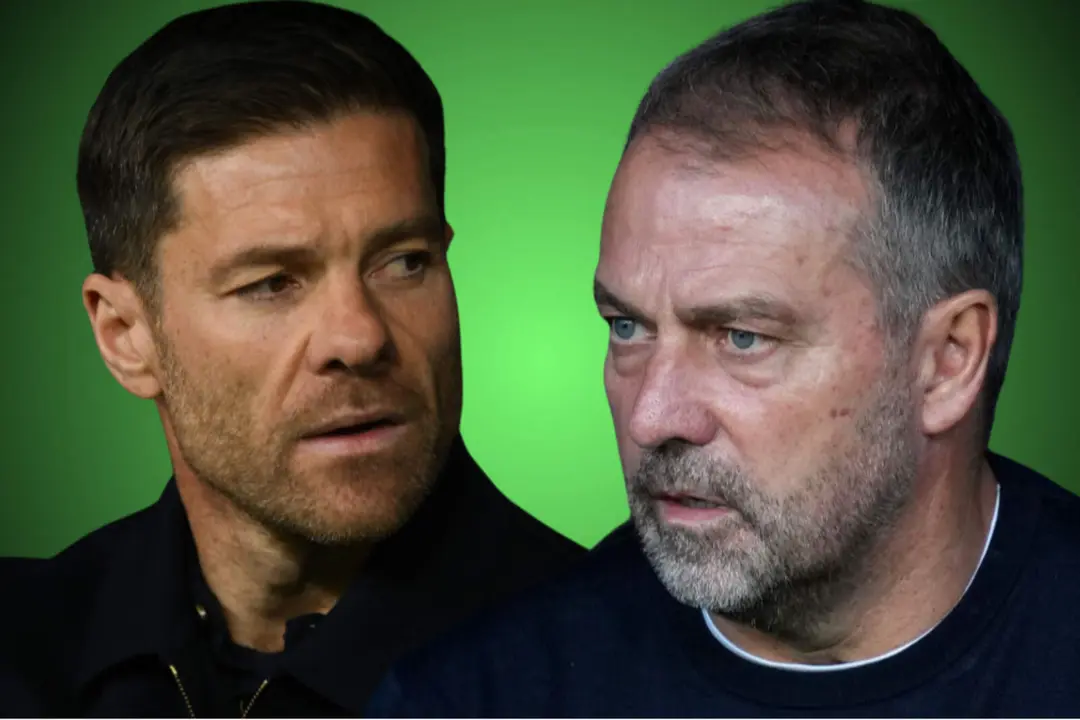 Hansi Flick muestra el camino a Xabi Alonso