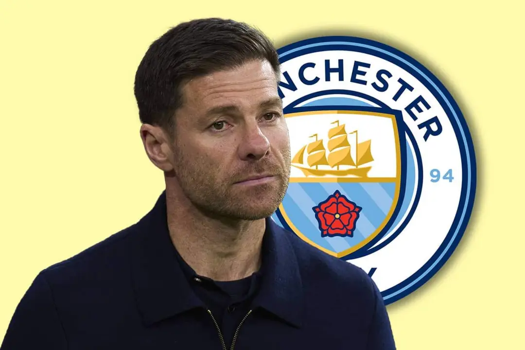 Xabi Alonso, KO contra el Manchester City