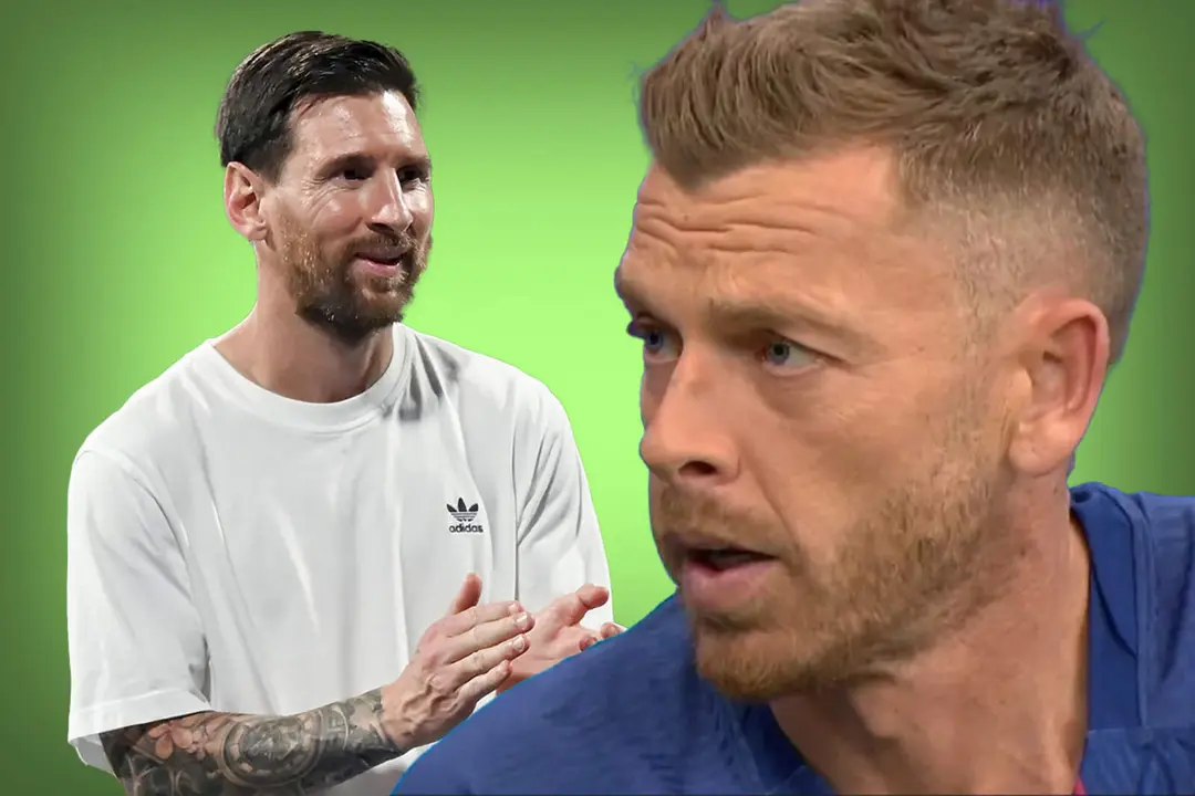 Jota Jordi ataca a Leo Messi