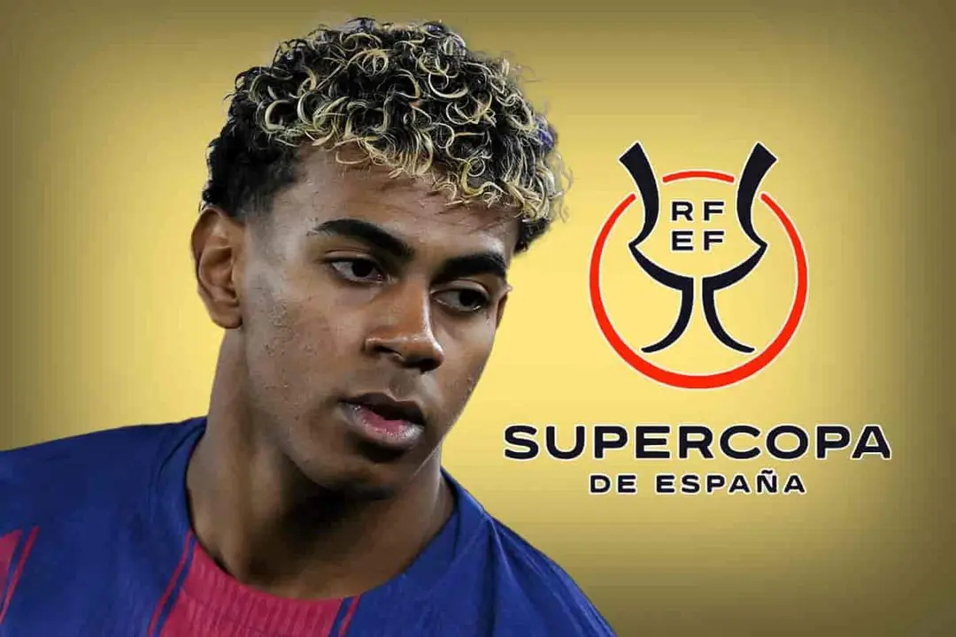 Lamine Yamal, suplente en la semifinal de la Supercopa