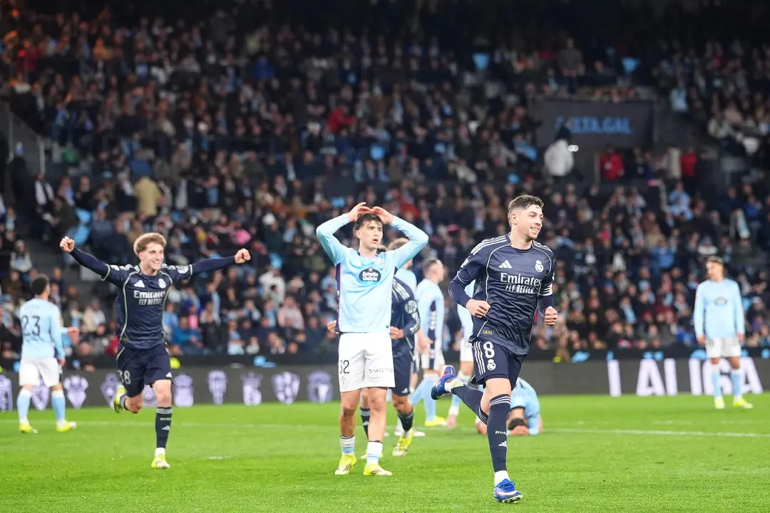 Fede Valverde le dio la victoria al Real Madrid.