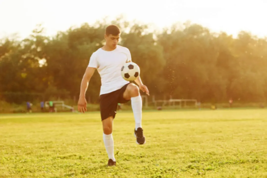 Entrenamiento de futbolistas