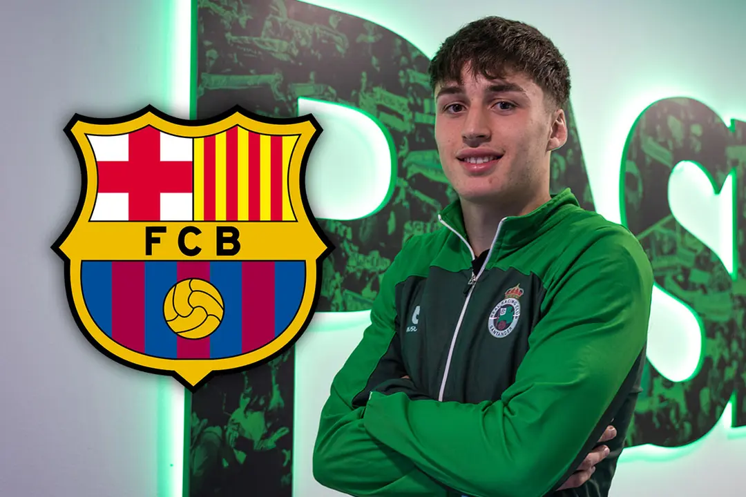 El Bar&ccedil;a pone en marcha la operaci&oacute;n para fichar a Jorge Salinas, defensa del Racing | Racing, Madrid-Barcelona