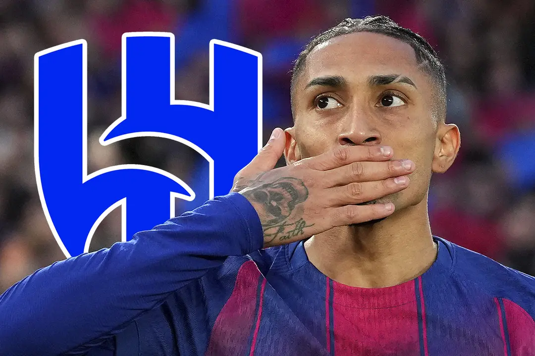 Raphinha no cierra la puerta al Al-Hilal | Foto: Getty Images, Madrid-Barcelona