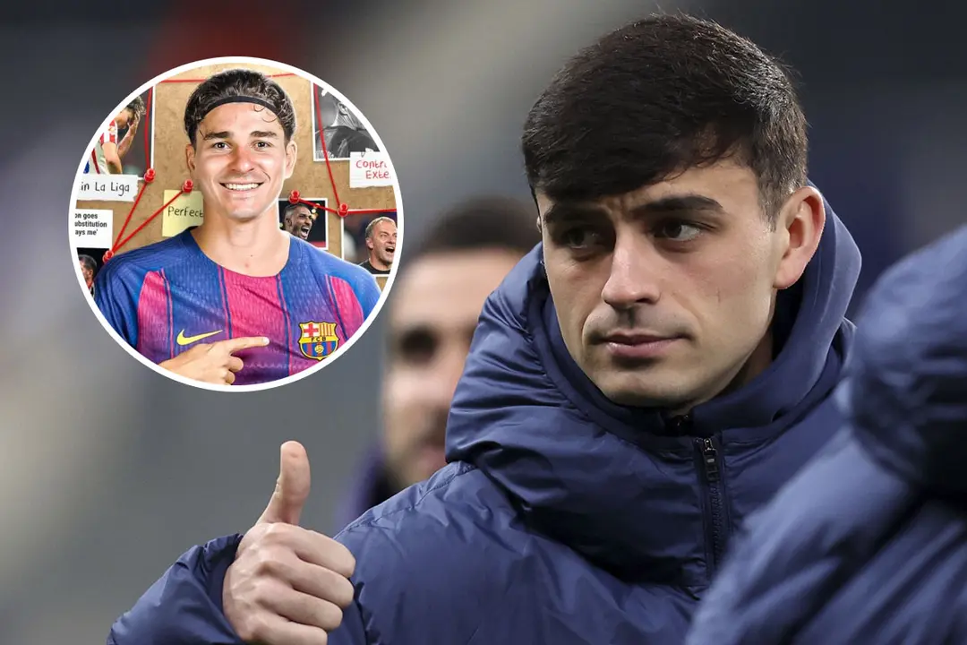 Pedri pide fichar a Juli&aacute;n &Aacute;lvarez para el Bar&ccedil;a: "Quiero que los mejores est&eacute;n aqu&iacute;" | Foto: Getty Images, Madrid-Barcelona