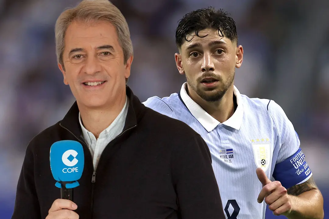 Manolo Lama, periodista, explota contra Fede Valverde | Foto: Getty Images, Madrid-Barcelona