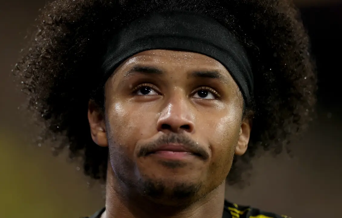 Karim Adeyemi solo piensa en el FC Barcelona | Foto: Lars Baron (Getty Images)
