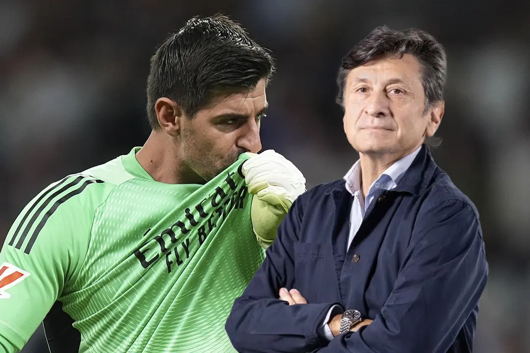 Jos&eacute; F&eacute;lix D&iacute;az, periodista: "El Real Madrid va a renovar a Courtois, su contrato termina en 2027" | Foto: Getty Images, Madrid-Barcelona