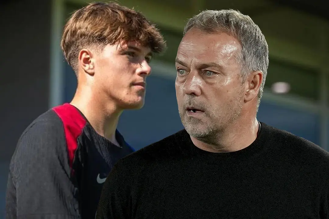 Iker Rodr&iacute;guez: el portero de La Mas&iacute;a de 1,87 metros y 18 a&ntilde;os al que Hansi Flick ha se&ntilde;alado como el relevo de Ter Stegen | Foto: Getty Images, Madrid-Barcelona