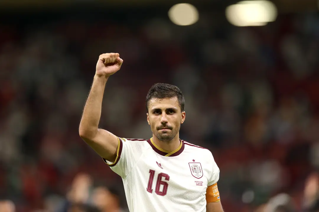 Rodri Hern&aacute;ndez, l&iacute;der de Espa&ntilde;a en el Mundial | Foto: Carl Recine (Getty Images)