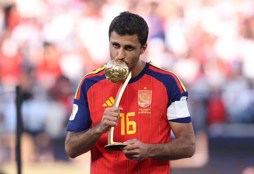 Rodri, MVP del Mundial | Foto: Getty Images