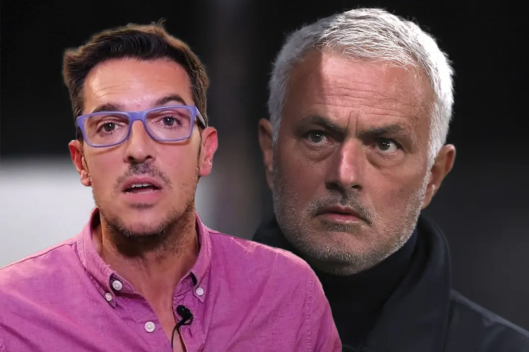 Miguel 'L&aacute;tigo' Serrano junto a Jos&eacute; Mourinho | Foto: Getty Images, Madrid-Barcelona
