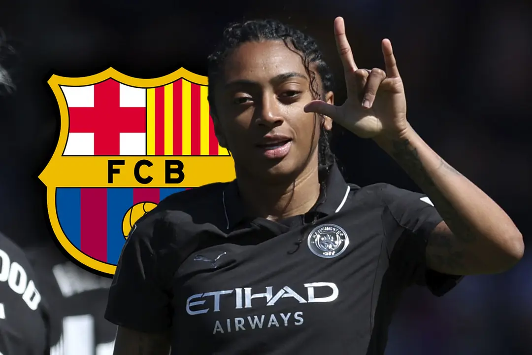 El FC Barcelona va a por Kerolin, del Manchester City | Foto: Getty Images, Madrid-Barcelona