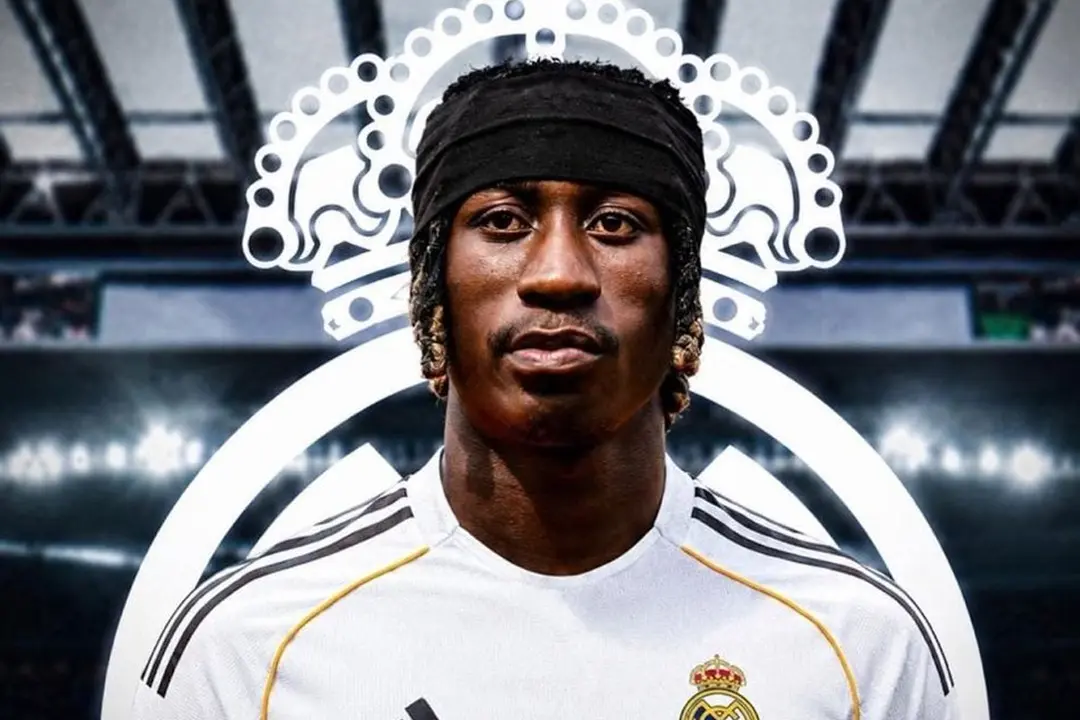 Yan Diomande, nuevo jugador del Real Madrid | Foto: X (@AdriRM33)