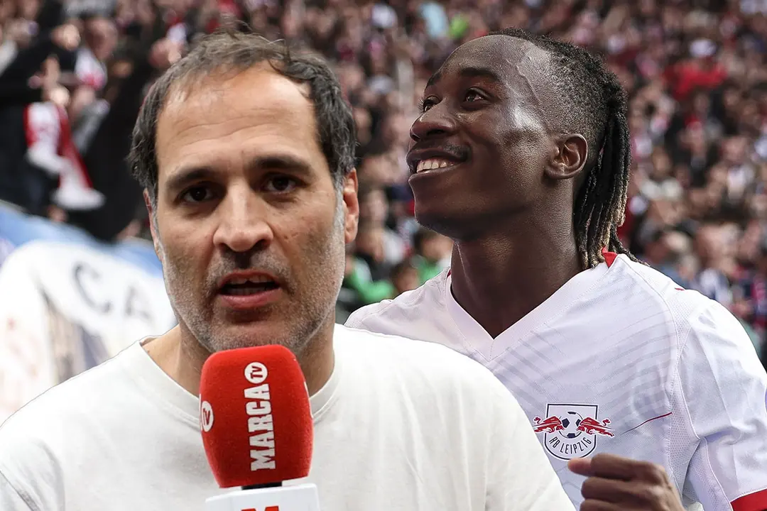 David S&aacute;nchez habla de Yan Diomande | Foto: Getty Images, Madrid-Barcelona