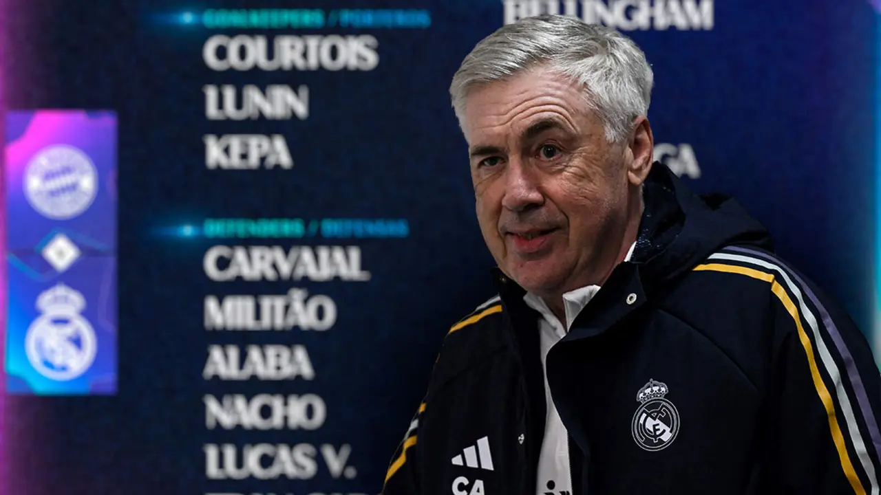 Ancelotti se lleva tres sorpresas al Bayern-Madrid