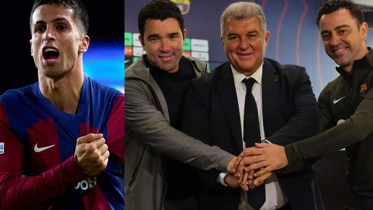 Xavi y Deco deciden seguir adelante con la continuidad de Cancelo