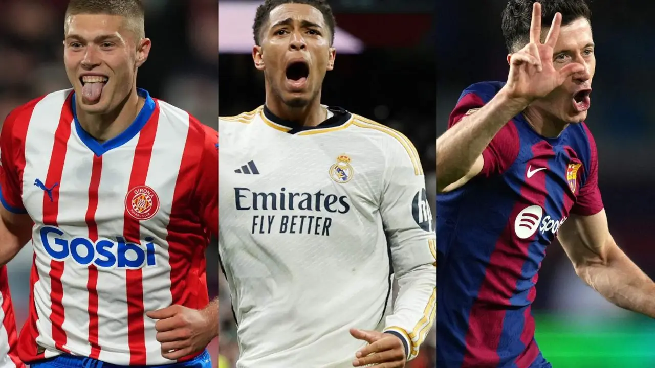 A falta de cinco jornadas, el Pichichi de LaLiga sigue en disputa
