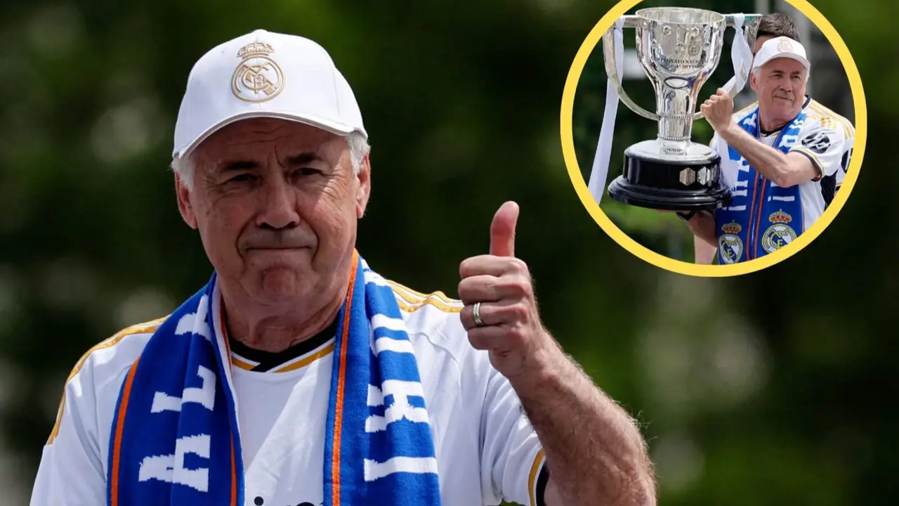 Ancelotti presume de ganar LaLiga con una sola derrota