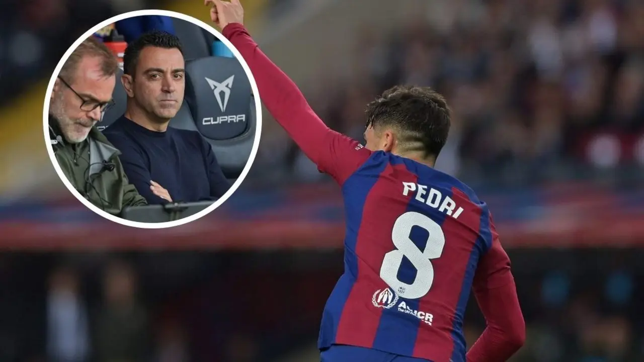 Pedri no certifica el apoyo del vestuario a Xavi