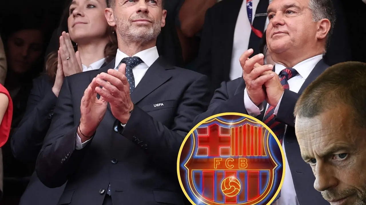A Ceferin le entusiasma el mismo jugador que a Laporta