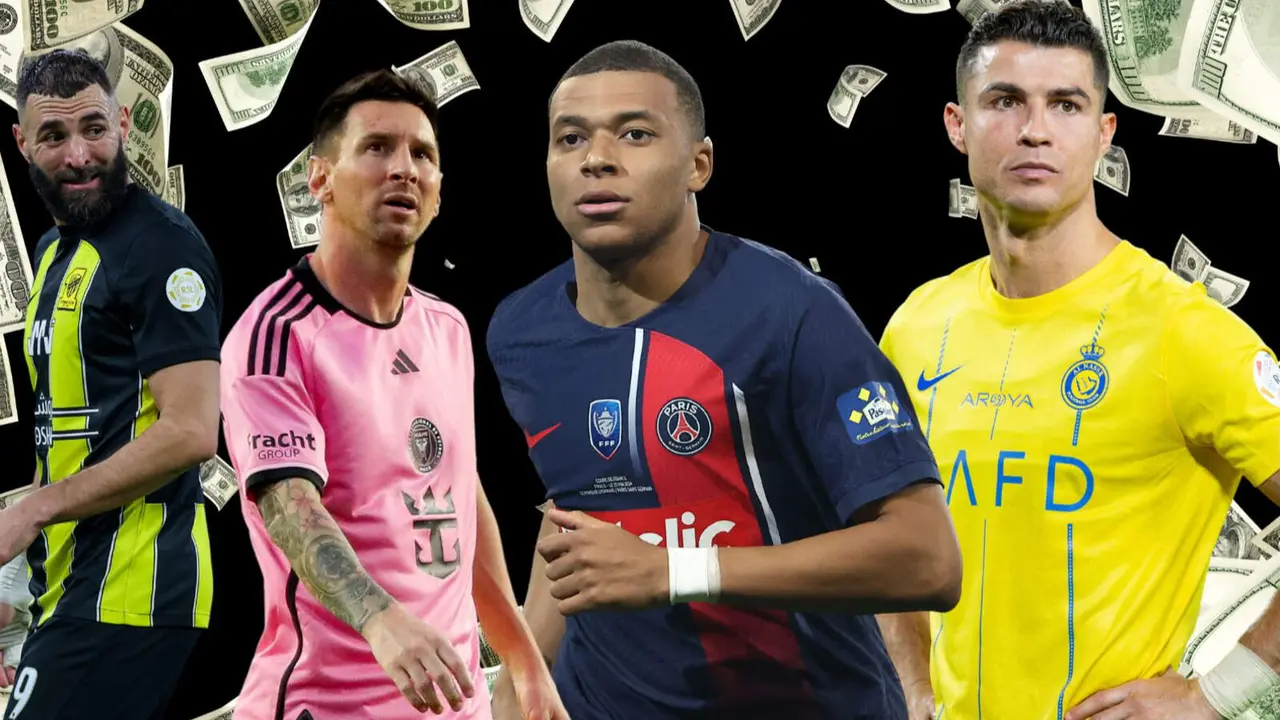 Este es el top ten de los futbolistas mejor pagados del mundo