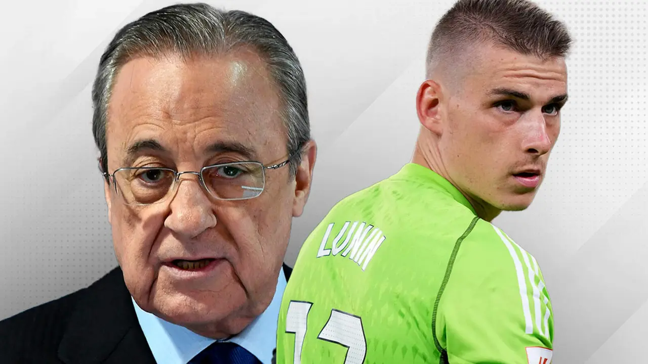 Lunin llega con una oferta, Florentino le abre las puertas