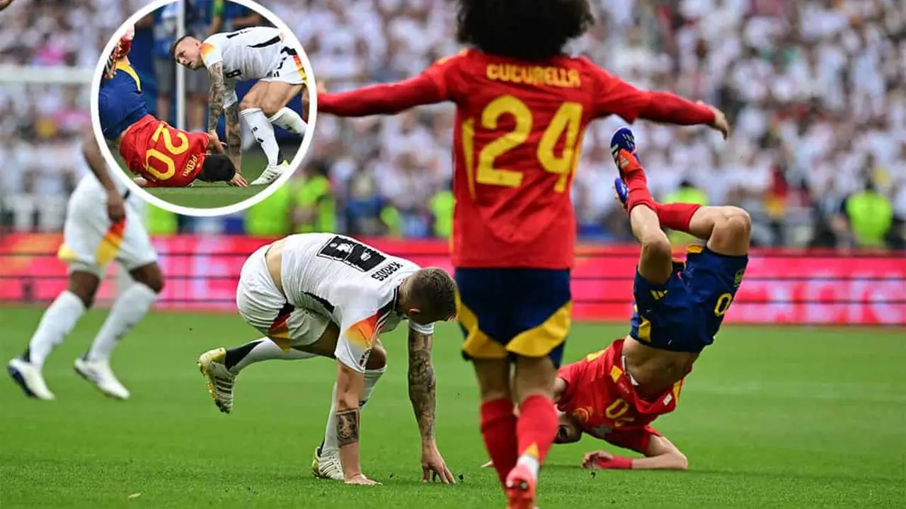 Pedri ha aceptado de buen grado las disculpas de Toni Kroos