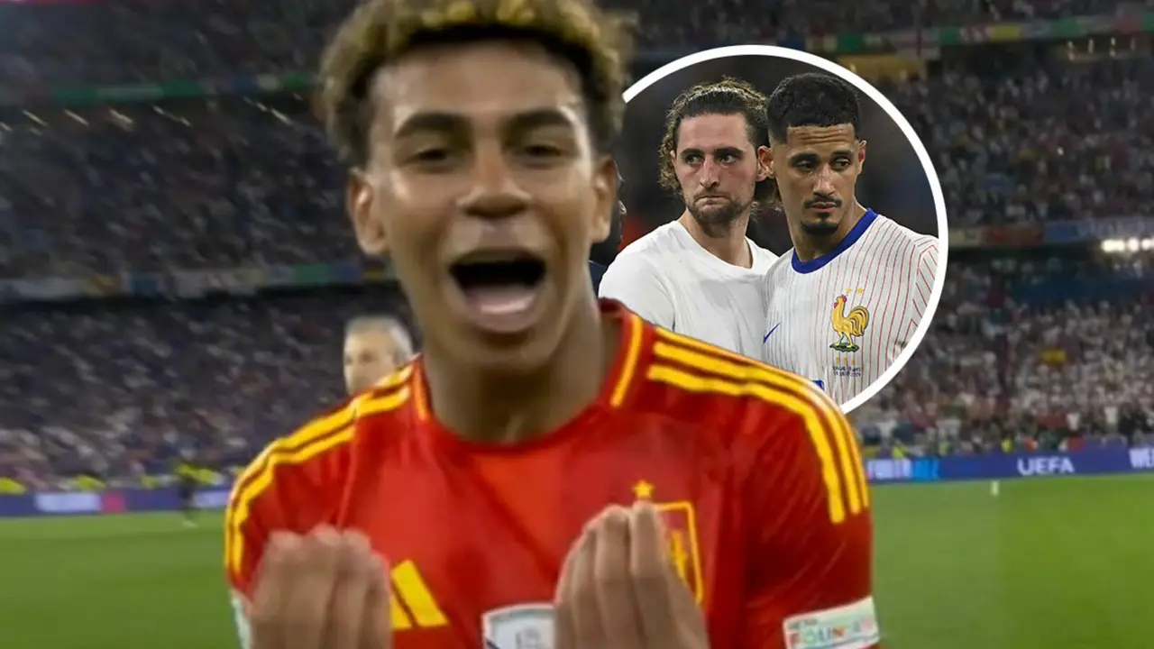 Lamine Yamal responde a Rabiot de la mejor manera: marcando y ganando