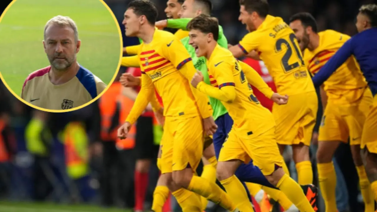 Flick le pone la cruz a uno de los jugadores de su plantilla