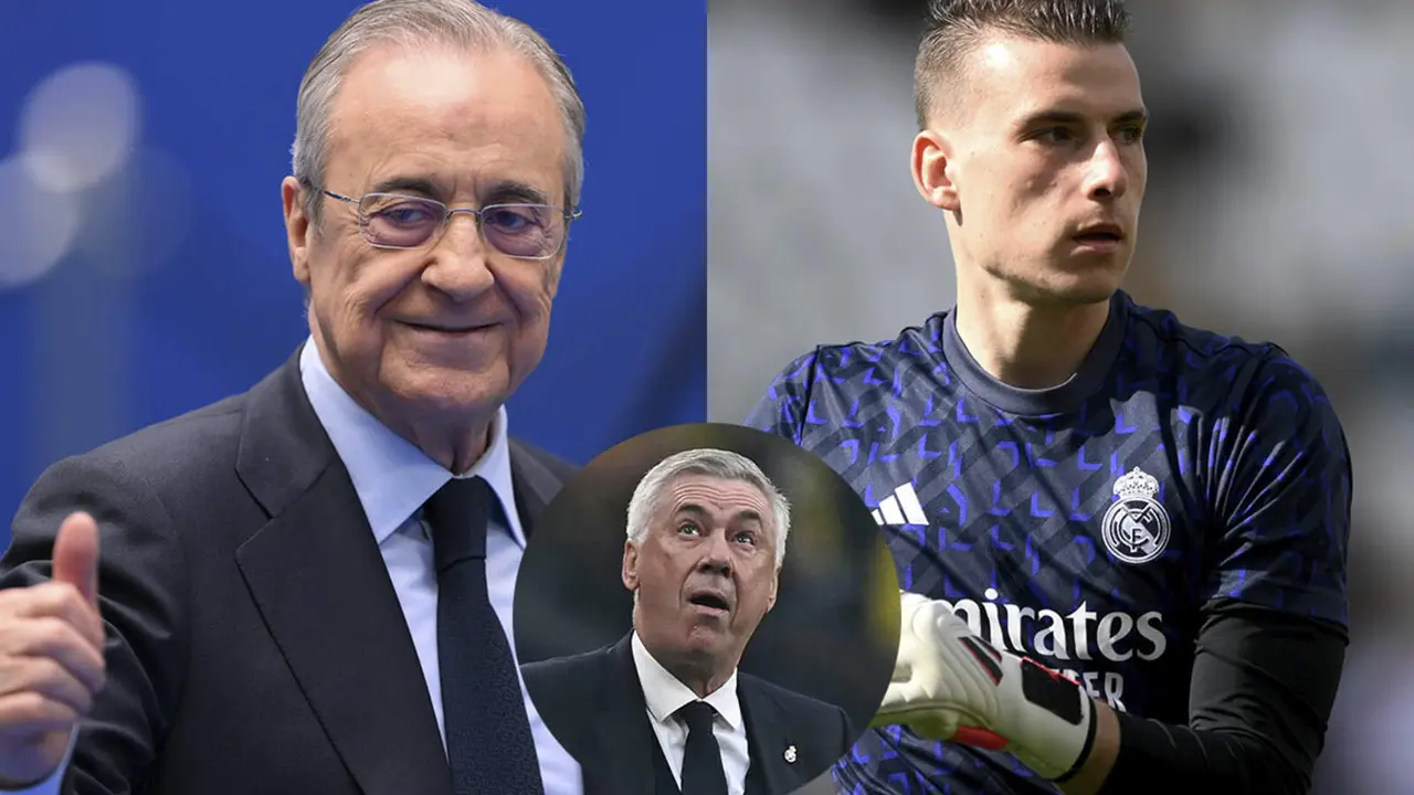 Ancelotti ya conoce los planes del Real Madrid con Lunin