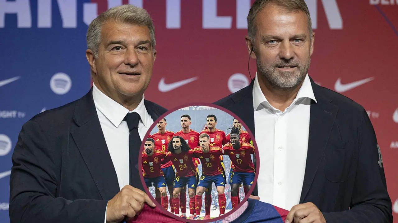 Hansi Flick da el "ok" al fichaje que ya negocia Laporta
