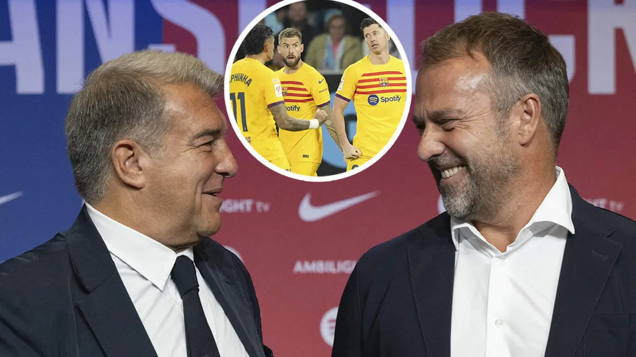 Hansi Flick aprueba la venta que negocia Laporta
