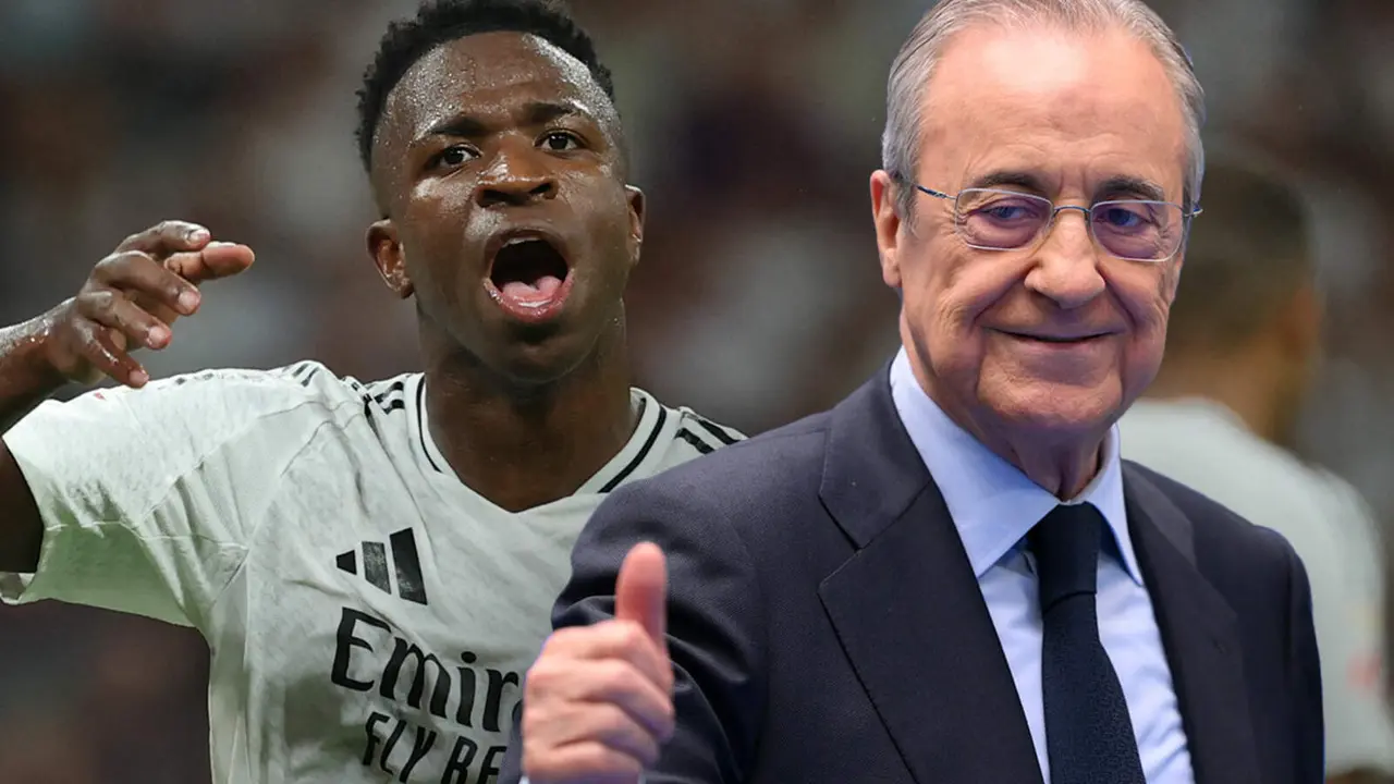 Florentino quiere renovar de nuevo el contrato de Vinicius