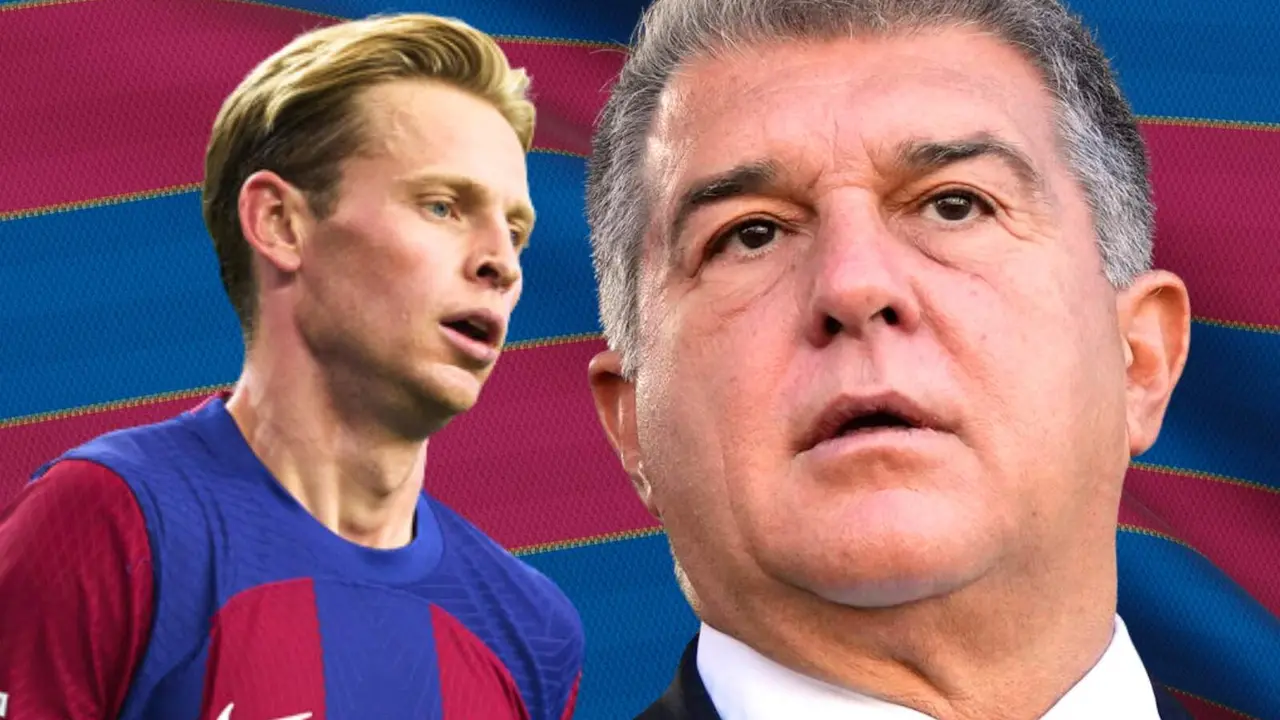 Laporta ya no entiende a Frenkie de Jong
