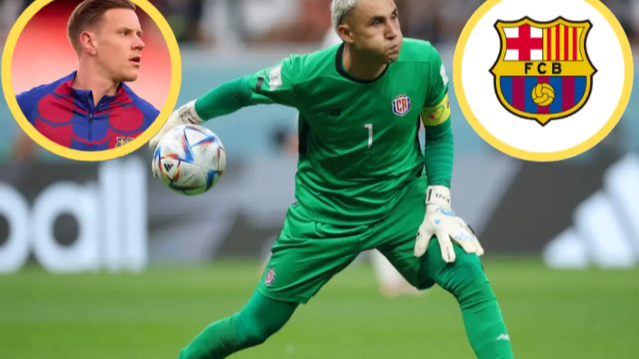 Keylor Navas es uno de los porteros que Deco contempla para sustituir a Ter Stegen