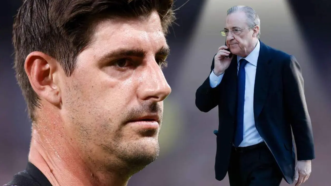 Courtois es el preferido de Florentino