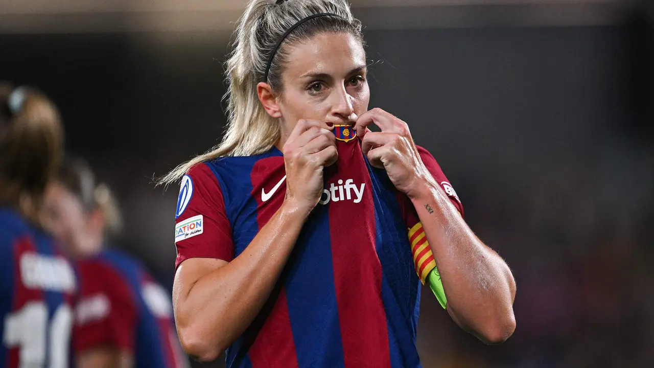 Alexia Putellas y su gesto de amor por el Bar&ccedil;a | Getty Images