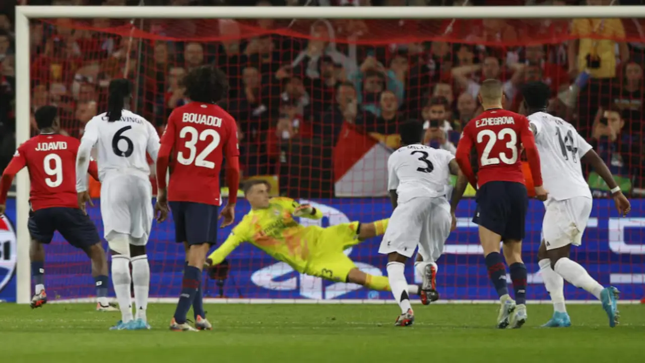 El Real Madrid pierde el primer partido de la temporada en Lille de penalti