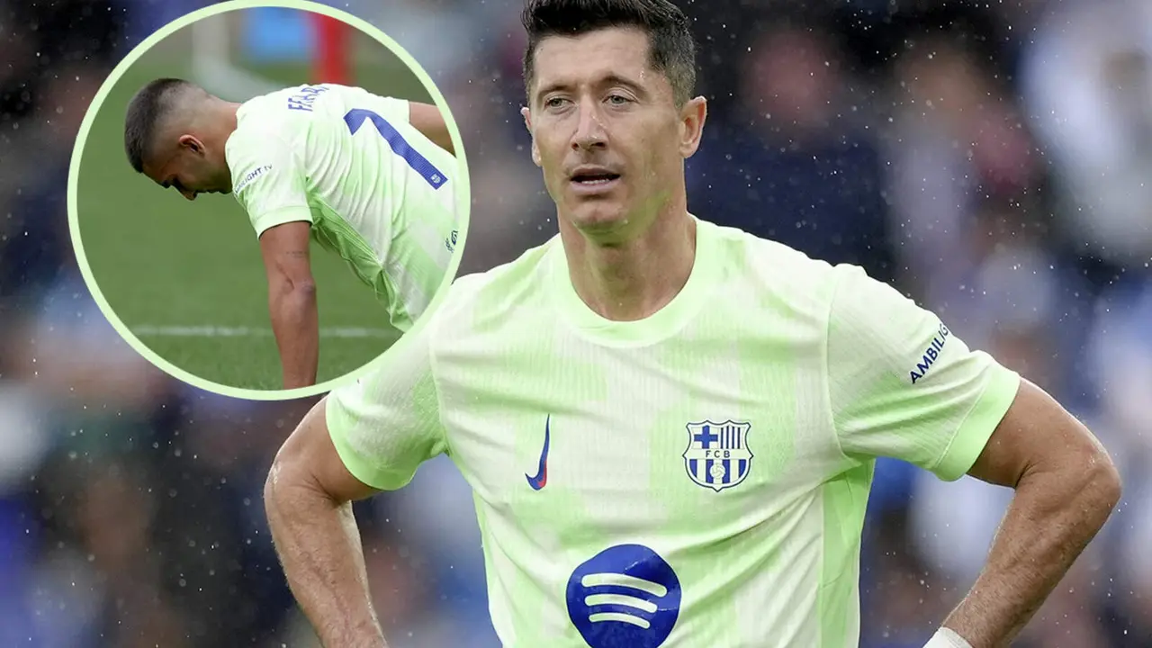 Lewandowski, con Ferran lesionado