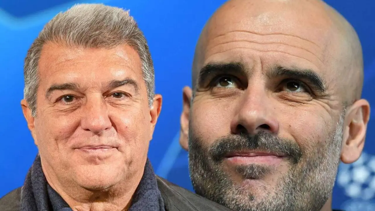 El trato de Laporta con Pep Guardiola
