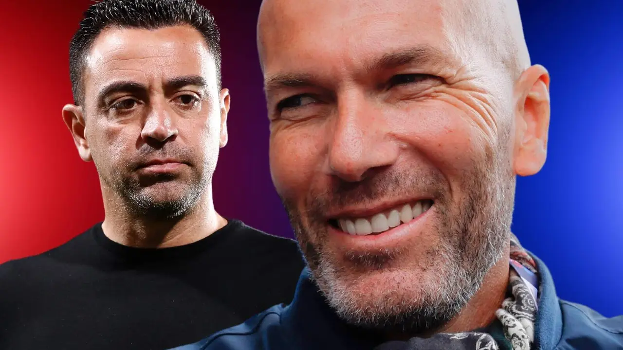 Zidane y Xavi