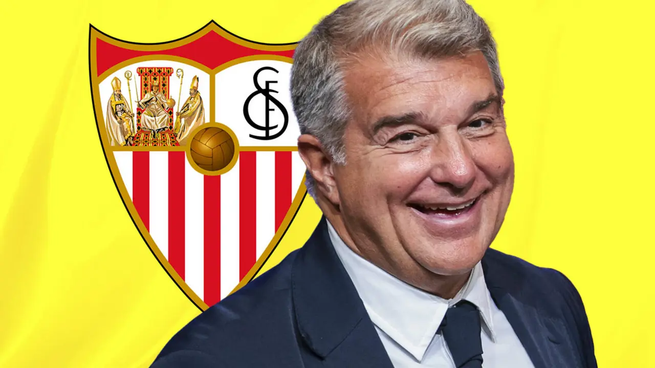 Joan Laporta negocia con el Sevilla