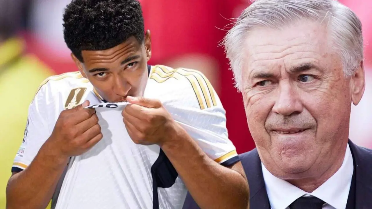 Ancelotti le da un premio a Bellingham