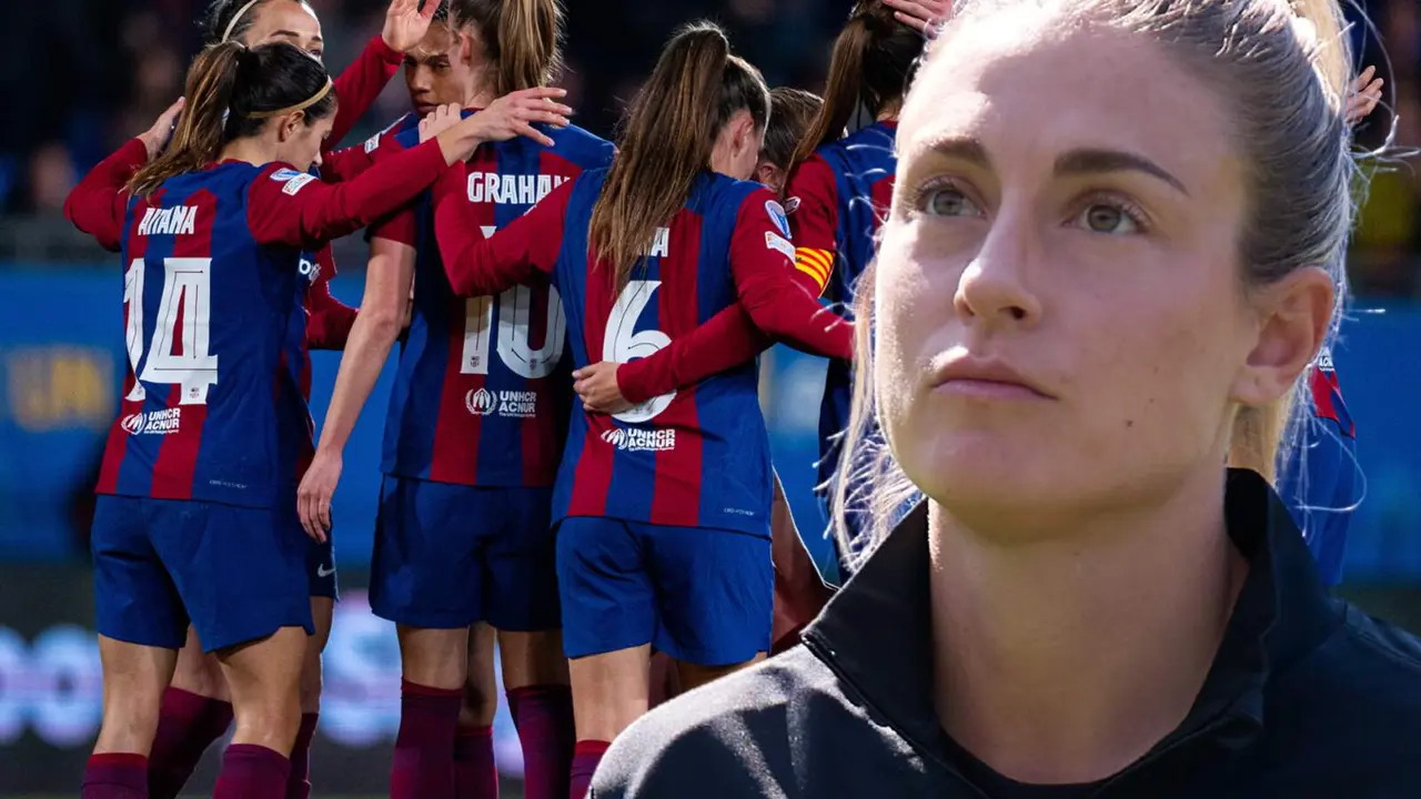 Alexia Putellas recibe un golpe en su mejor momento