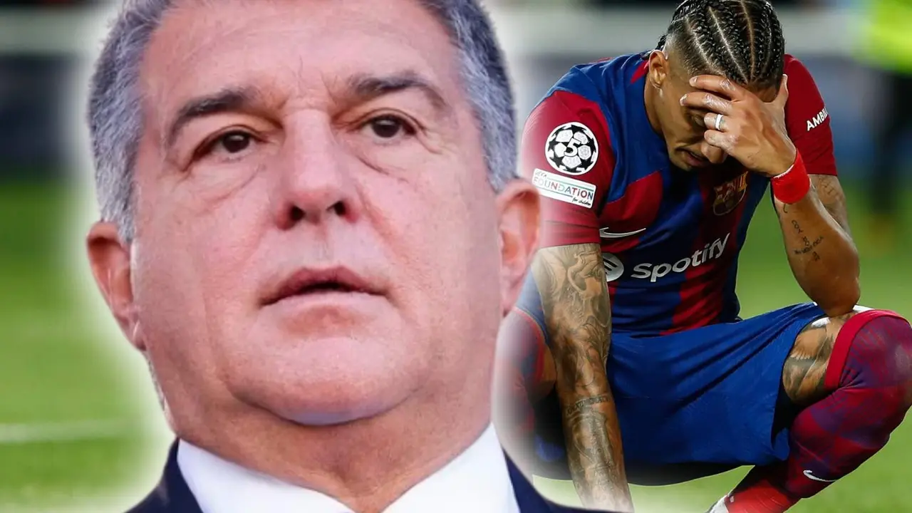 Laporta y la oferta tentadora por Raphinha