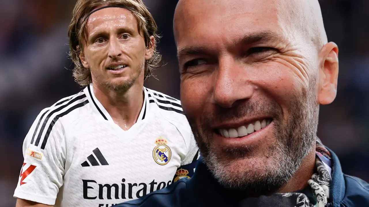 Zidane y Modric