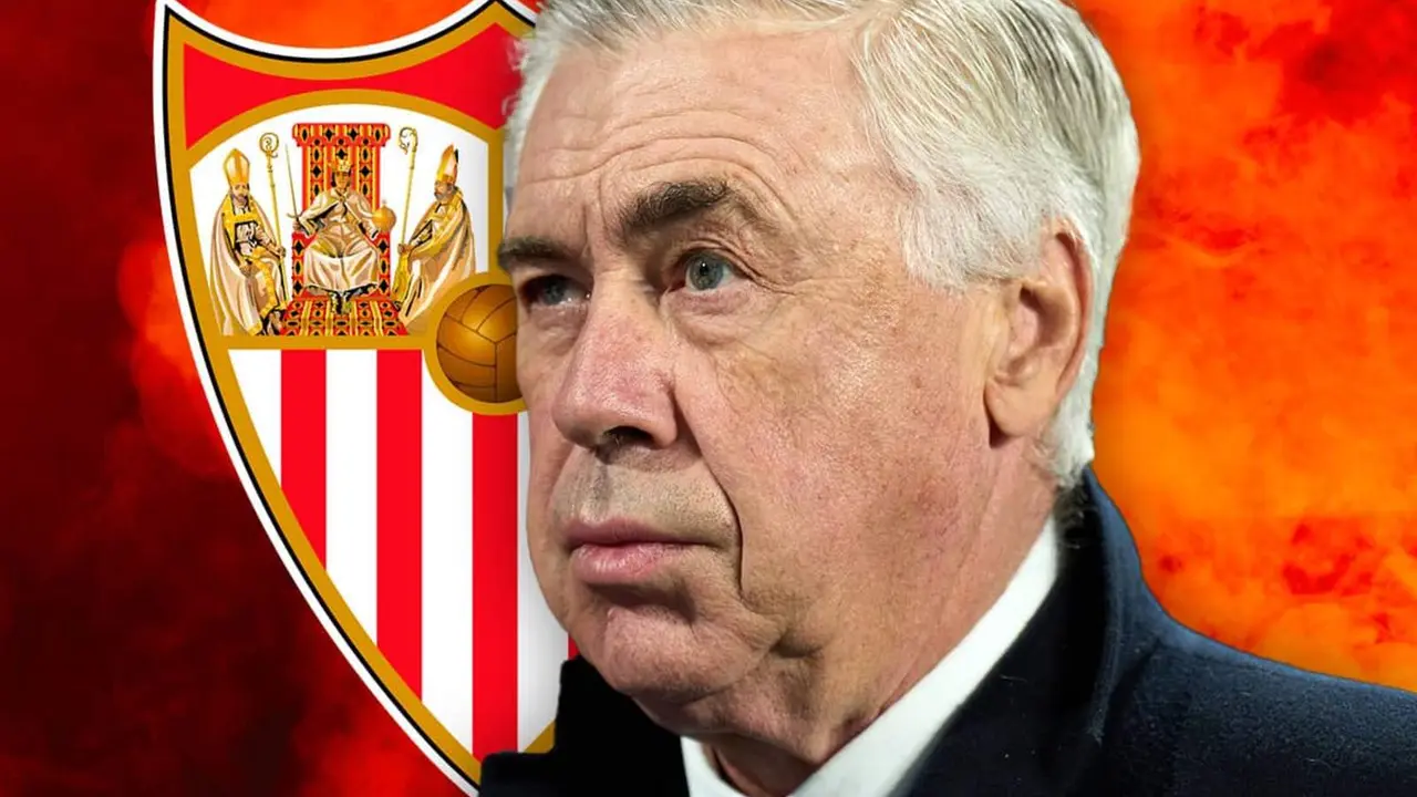 Carlo Ancelotti da la sorpresa en el partido contra el Sevilla