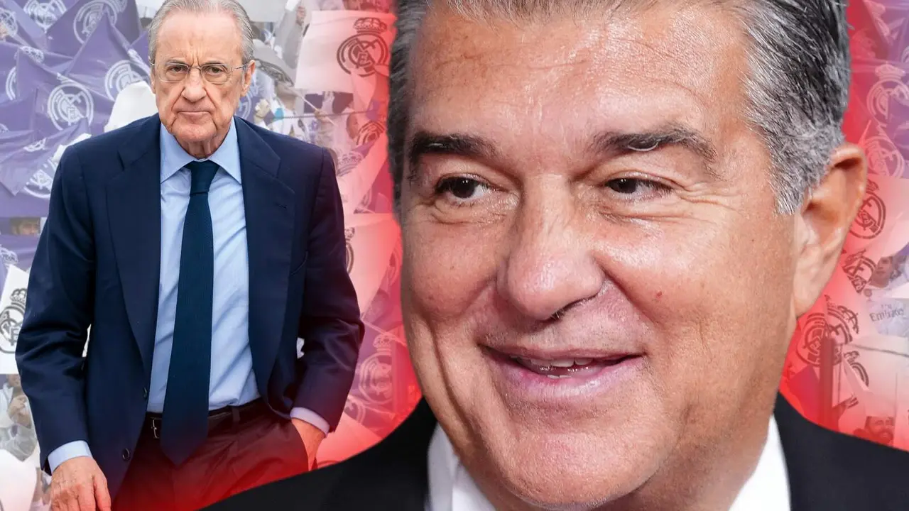 Laporta se acord&oacute; de Florentino en Colonia